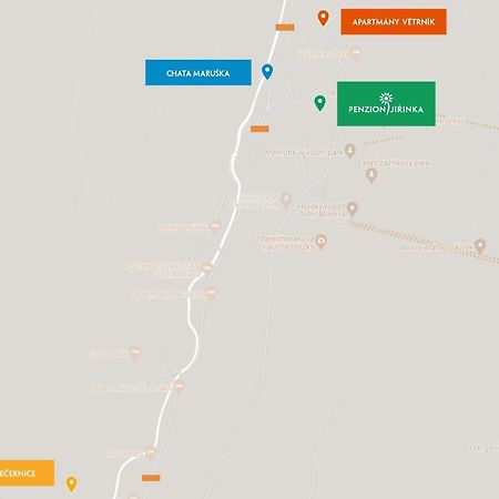 Vetrnik Depandance Hotelu Jirinka Dolní Morava Esterno foto